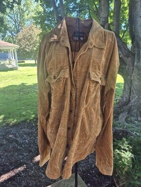 Original Use XXL Corduroy Jacket in Tan